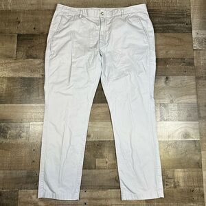 Bonobos Men’s Size 38x30 Pants Chino Trousers gray grey Flat Front Pants